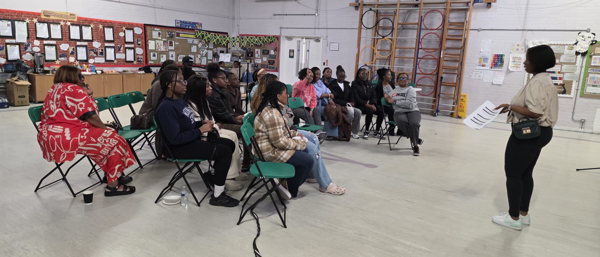 Event photo. Group discussion