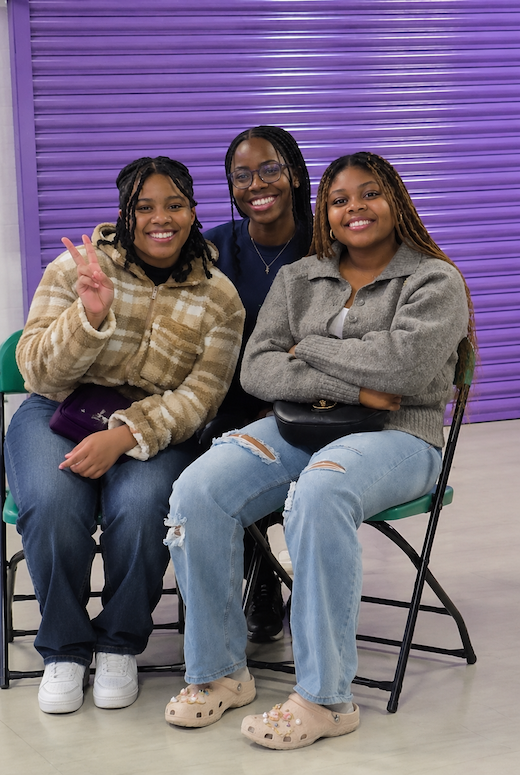 Event photo. Young person smiling